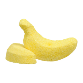 Бурлящие фигурки "Банановое суфле" для ванны, набор 280 г "Банные штучки" - фото-2