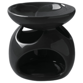 Аромалампа "Магнолия", цвет Черный, 8х8 см, для бани и сауны "Банные штучки" - фото