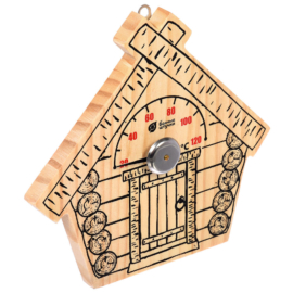 Термометр "Парилочка", 17х16х2,5 см, для бани и сауны "Банные штучки" - фото-2