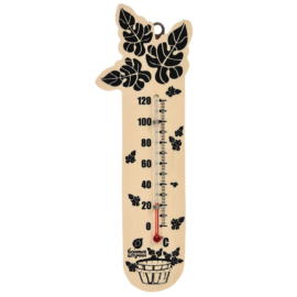 Термометр "Банный веник", 17,5х4х1 см, для бани и сауны "Банные штучки" - фото