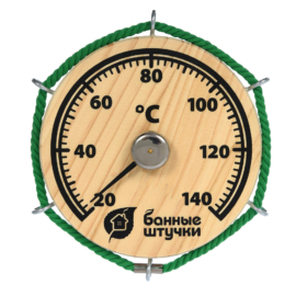 Термометр "Штурвал",14х14х2 см, для бани и сауны "Банные штучки" - фото