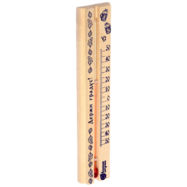 Термометр "Держи градус!", 21x4x1,5 см, в предбанник "Банные штучки" - фото-2