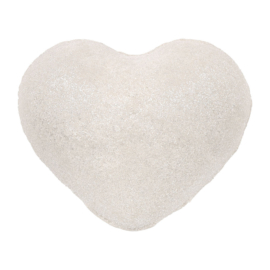 Бурлящий шар "Сердце" для ванны перламутровый, жасмин, 130 г "Банные штучки" - фото-2